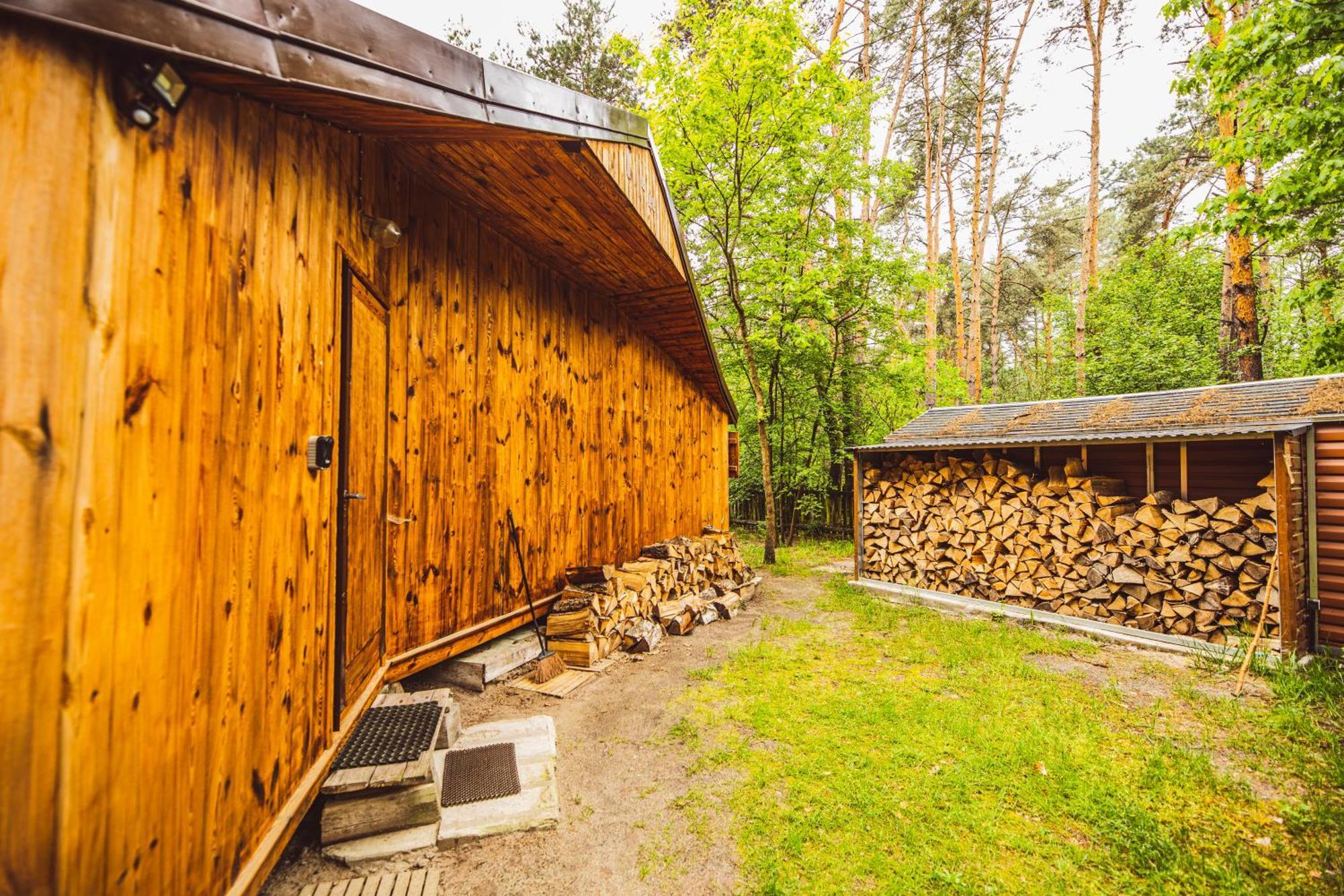 Cozy Nature Retreat With Patio Fireplace Garden Maciejowice Exteriör bild