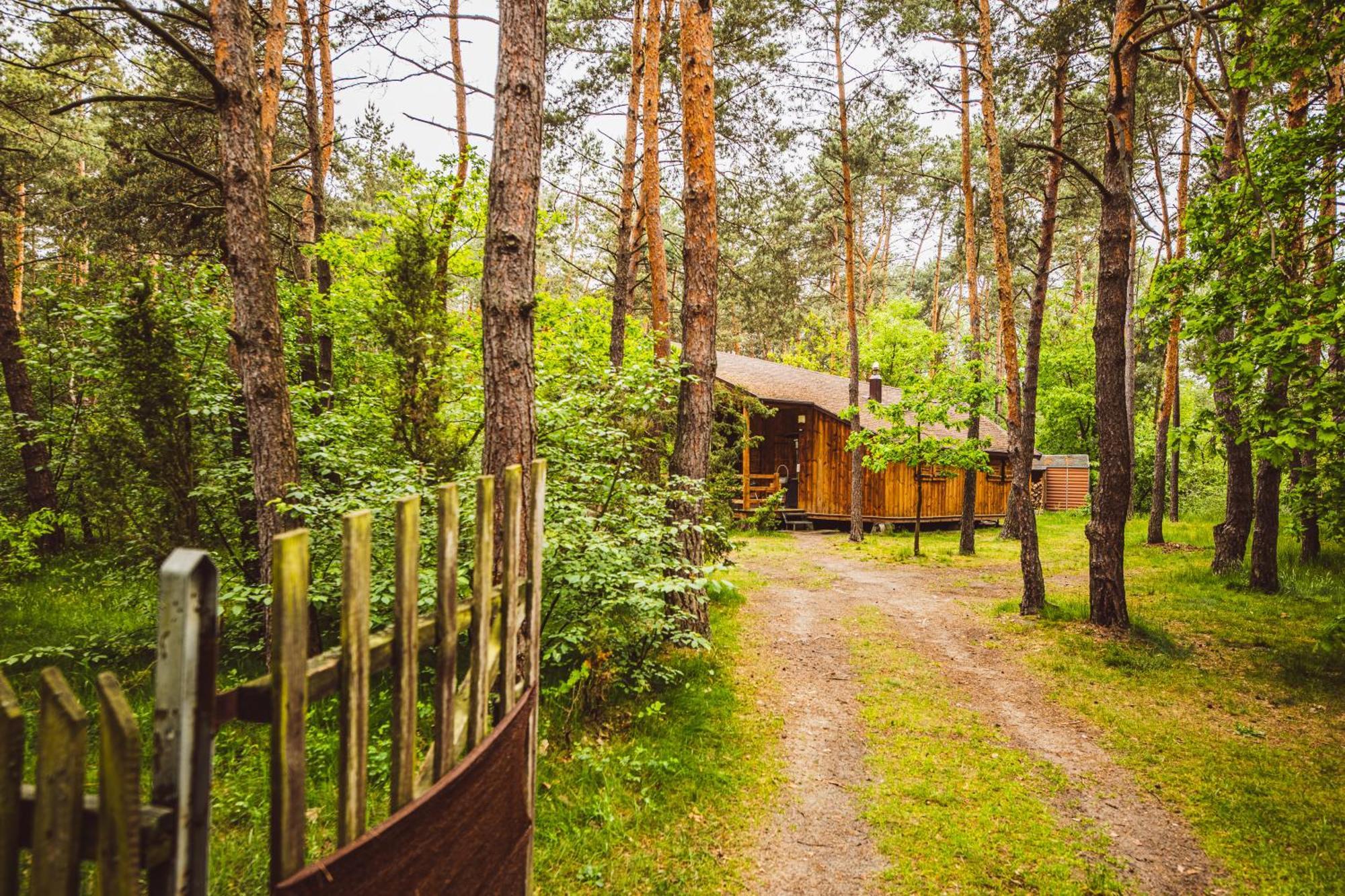 Cozy Nature Retreat With Patio Fireplace Garden Maciejowice Exteriör bild