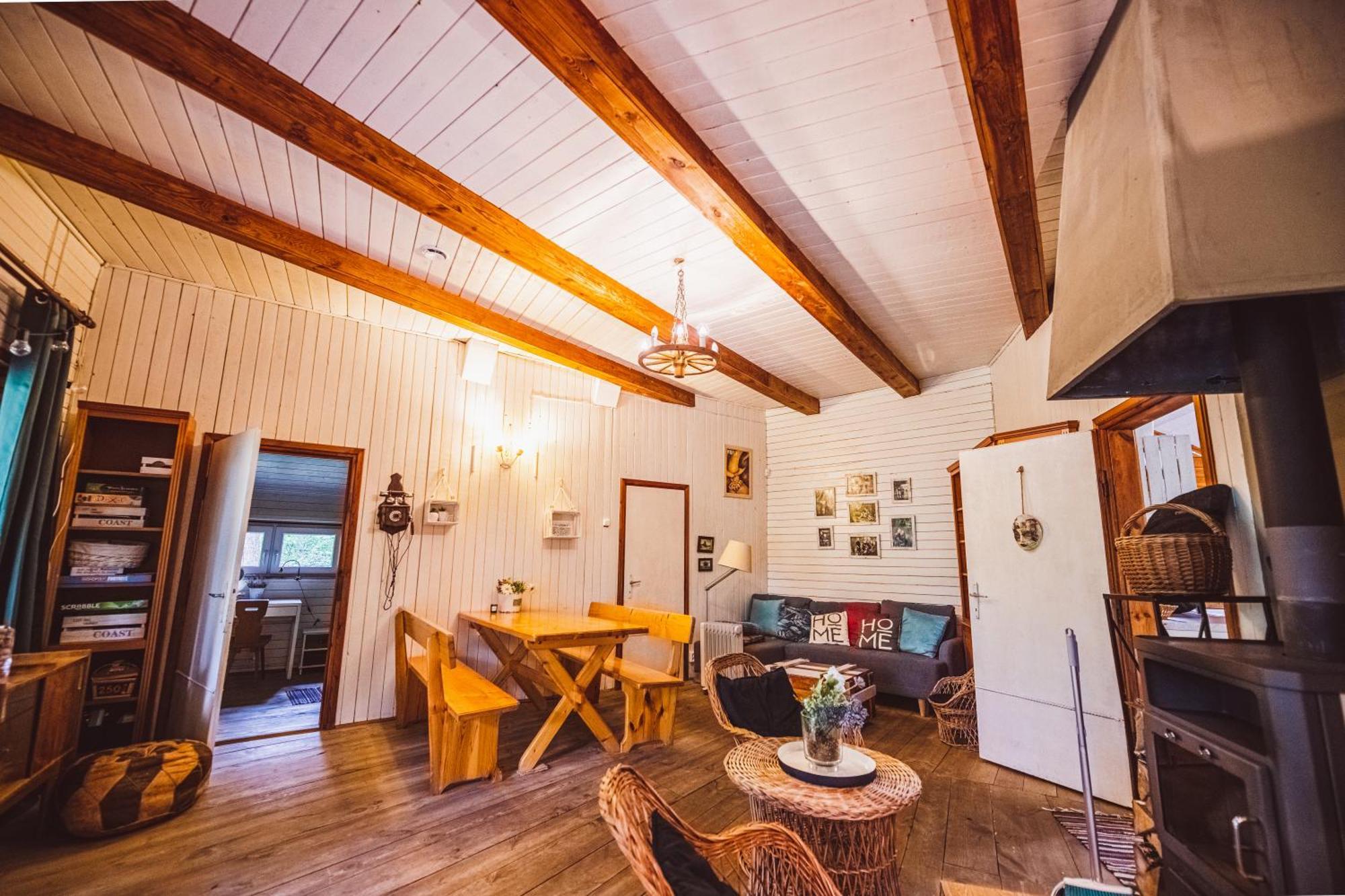 Cozy Nature Retreat With Patio Fireplace Garden Maciejowice Exteriör bild
