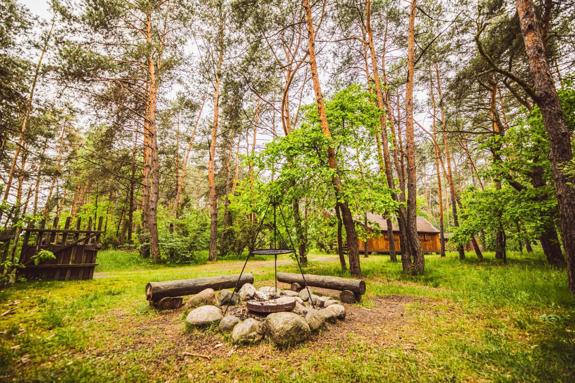 Cozy Nature Retreat With Patio Fireplace Garden Maciejowice Exteriör bild