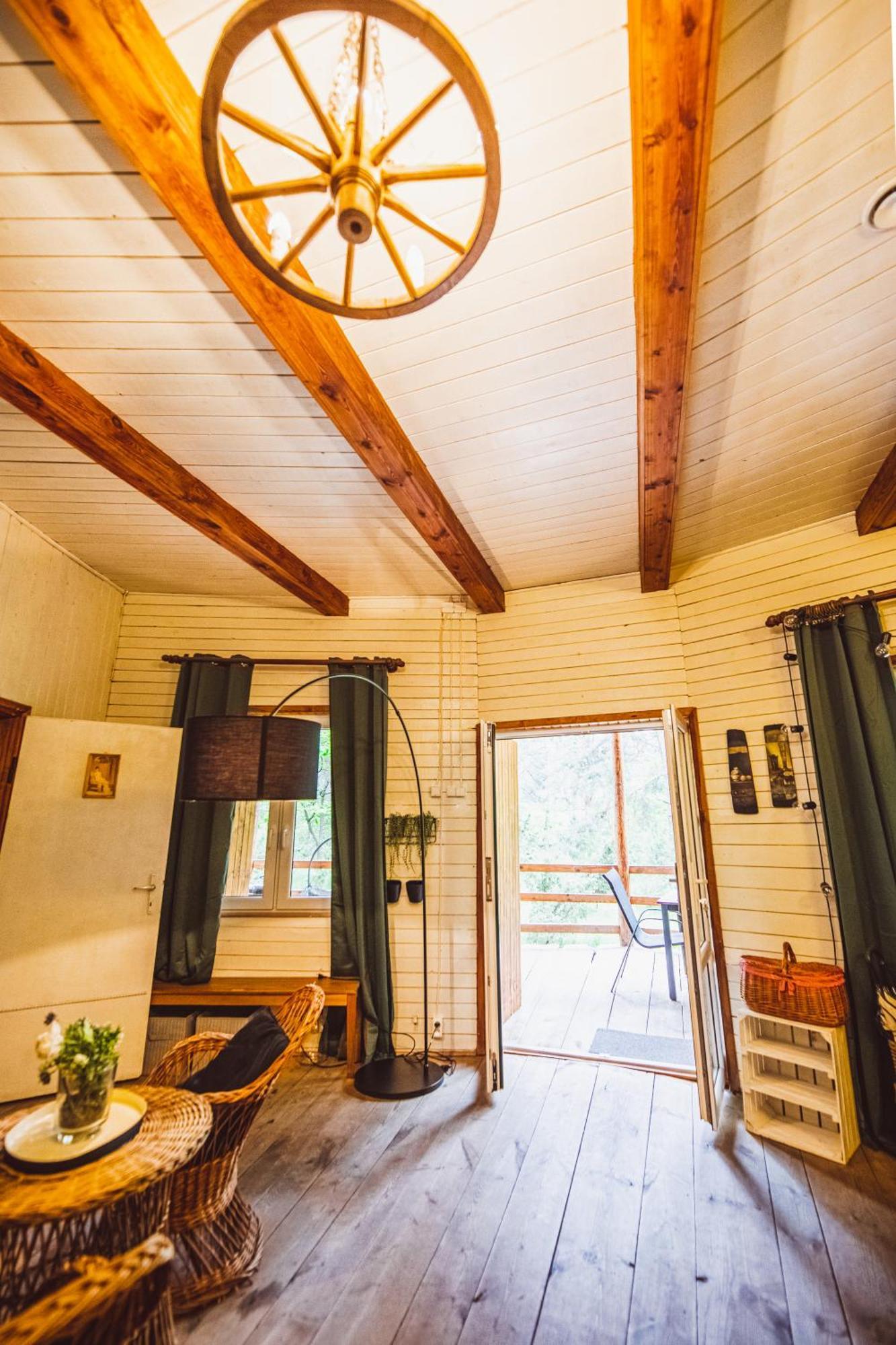 Cozy Nature Retreat With Patio Fireplace Garden Maciejowice Exteriör bild