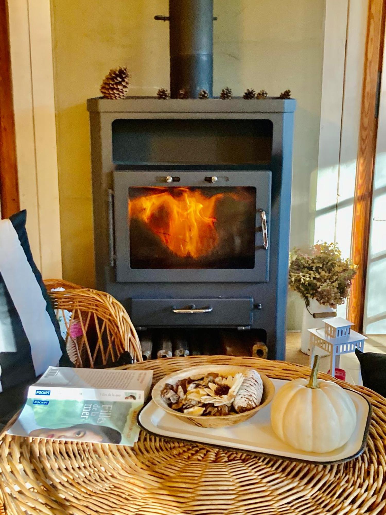 Cozy Nature Retreat With Patio Fireplace Garden Maciejowice Exteriör bild