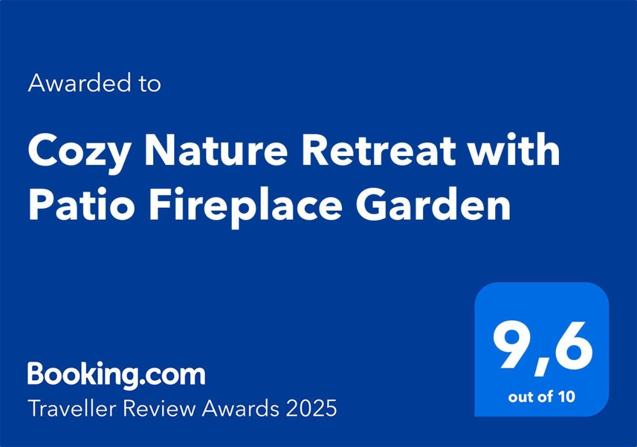 Cozy Nature Retreat With Patio Fireplace Garden Maciejowice Exteriör bild